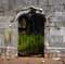 door from Ruins of Aulne's abbey (in Gozee)