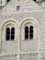 column dividing a window or door from Saint Germaine Church