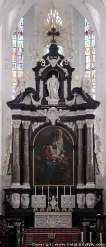 Sint-Pauluskerk ANTWERPEN 1 (centrum) / ANTWERPEN foto Hoofdaltaar uit 1670