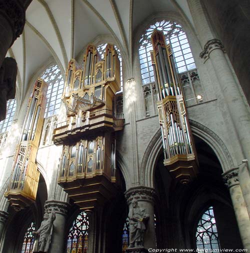 Sint-Michielskathedraal (Sint-Michiels en Sinte-Goedele) BRUSSEL-STAD / BRUSSEL foto Orgel