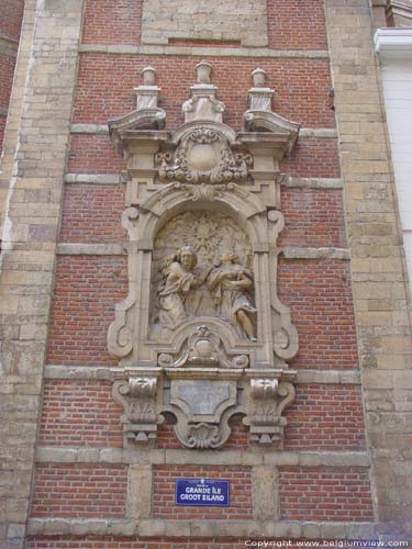 Rijke Klarenkerk BRUSSEL-STAD / BRUSSEL foto Detail oostgevel