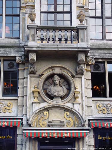 De Gulden Boot BRUSSEL-STAD / BRUSSEL foto Detail gevel