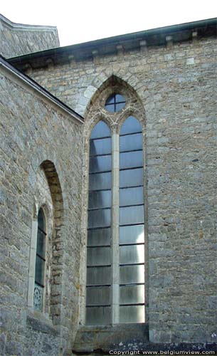 Onze-Lieve-Vrouwekerk - Abdijkerk HASTIERE-PAR-DELA / HASTIERE foto Gotisch koor met spitsboogvensters