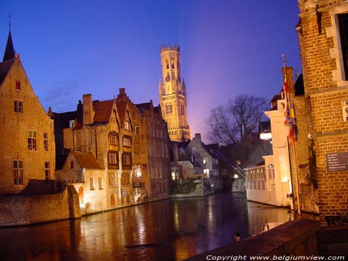 Belfort van Brugge en hallen (halletoren) BRUGGE foto 