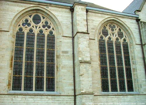 Sint-Martinuskerk BEVEREN foto Detail ramen