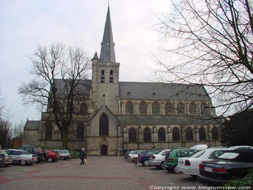 Sint-Waldetrudiskerk HERENTALS foto Overzicht zijgevel