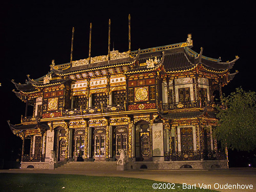 Chinees paviljoen LAKEN / BRUSSEL foto Foto aan ons aangeboden door Bob van Oudenhove (zie www.bartvo.com)