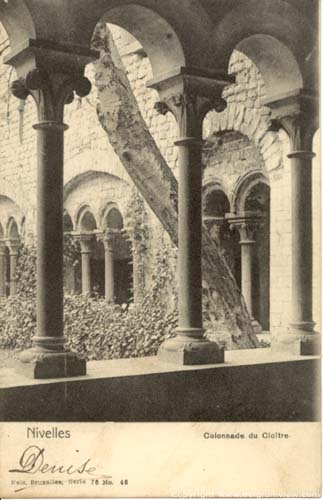 Klooster van Sint-Getrudiskerk NIVELLES / NIJVEL foto  