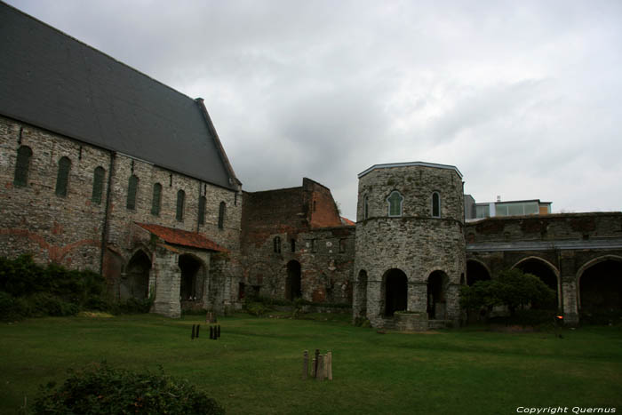 Ruins of the Saint Bavon's abbeye GHENT picture 