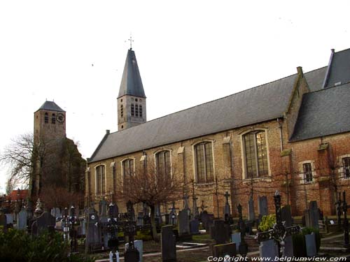 Vroegere Sint-Leonardus en  Sint-Pieters-Banden te Dudzele ZEEBRUGGE / BRUGGE foto 