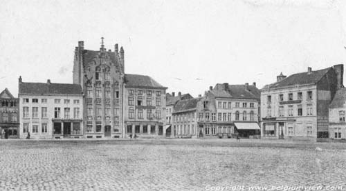 Market (before the first worldwar) DIKSMUIDE / DIXMUDE picture 