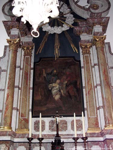 Sint-Nicolaaskerk VEURNE foto De Marteldood van de Heilige Barbara