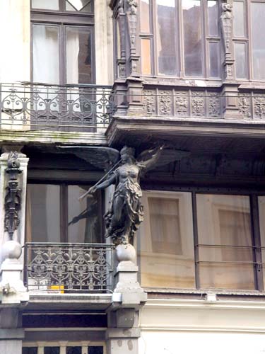 Gentlemen's house with wooden oriel BRUSSELS-CITY / BRUSSELS picture 