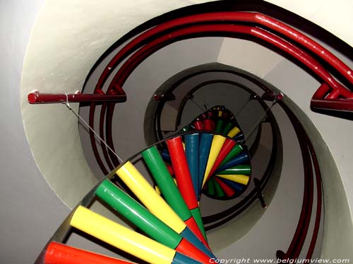 Musée des sciences naturelles BRUXELLES photo L'escalier double n'existe plus