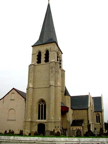 Saint Jean Decapitage Église (à Schellebelle) WICHELEN photo 