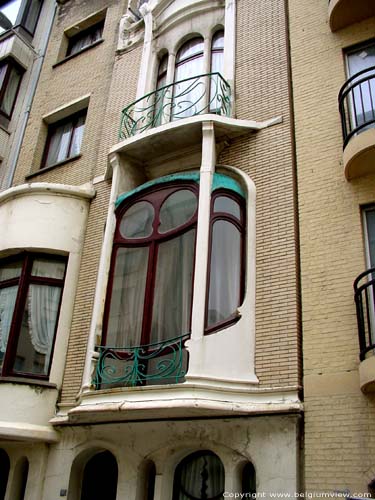 Art-Nouveau huis OOSTENDE foto 