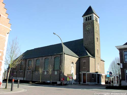 Our Ladies Birth church (in Kluizen) EVERGEM picture Picture by Jean-Pierre Pottelancie (thanks!)