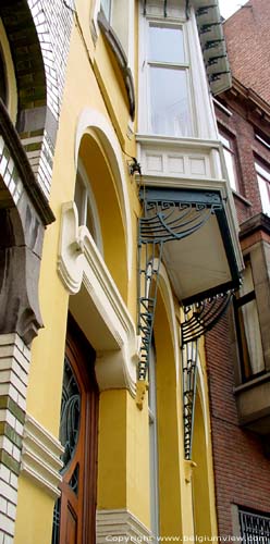 Art Nouveauwoning door Richard Goetgeluck GAND photo 