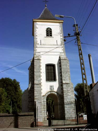 Toren oude kerk (te Eke) NAZARETH foto 