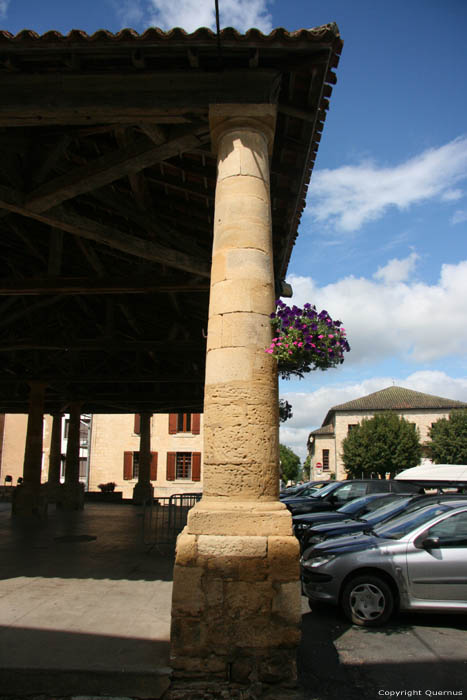 Markt Villefranche-Du-Prigord / FRANKRIJK 