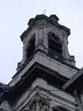 Sint-Jans en Sint-Stevenskerk der Miniemen (Miniemenkerk) BRUSSEL-STAD / BRUSSEL foto: Detail toren