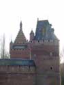 Slot van Beersel - Het Berenkasteel BEERSEL foto: Detail toren