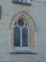 Kasteel Cortewalle BEVEREN foto: Detail afwijkend gotisch raam in voorgevel