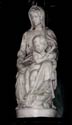 Onze-Lieve-Vrouwekerk BRUGGE foto: Onze-Lieve-Vrouwebeeld met Kind Jezus door Michelangelo