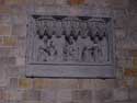 Saint Waudru church MONS picture: Half relief dated 1434