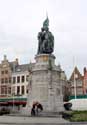 Statue Pieter de Koninc and Jan Breidel BRUGES picture: 
