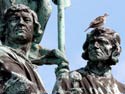 Statue Pieter de Koninc and Jan Breidel BRUGES picture: 