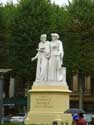Statue of the Van Eyck brothers MAASEIK picture: 